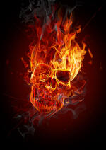 flaming_skull