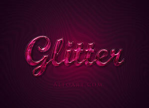 glitter_font